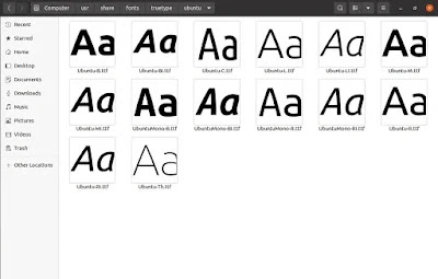 Ubuntu font folder - PySeek
