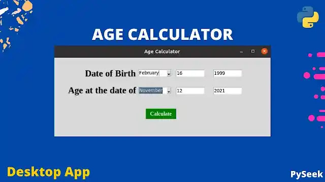 python age calculator