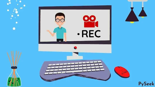 A screen recorder application in python. It can record live screens using a python program.