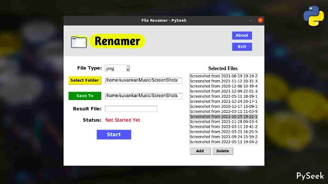 Create a Multiple Files Renamer in Python with Tkinter