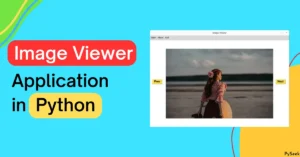 Image Viewer Application in python