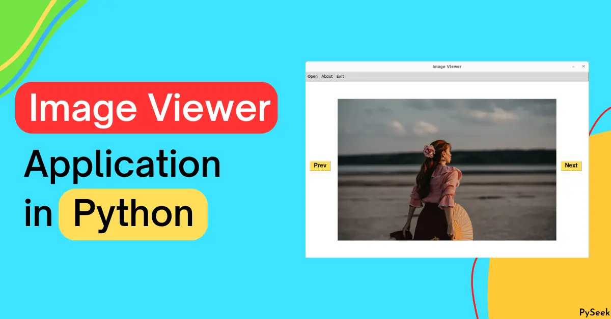 Image Viewer Application in python