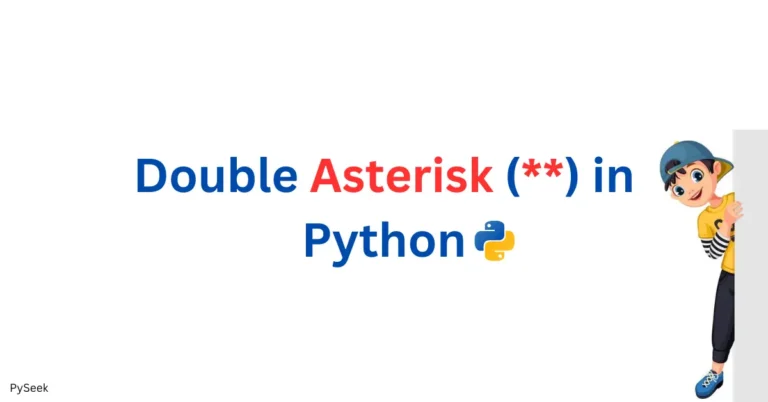 double asterisk in python